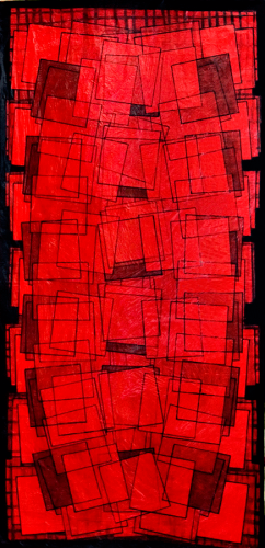 Kağıt Üzerine Karışık Teknik 143x68cm, 2008