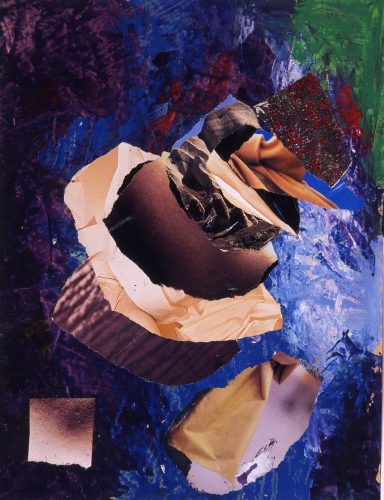 Kağıt Üzerine Kolaj 50x70cm, 1995